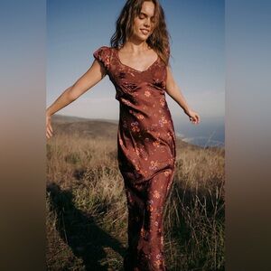 Free People Butterfly Babe Maxi Dress Large